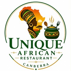 Unique African Restaurant logo